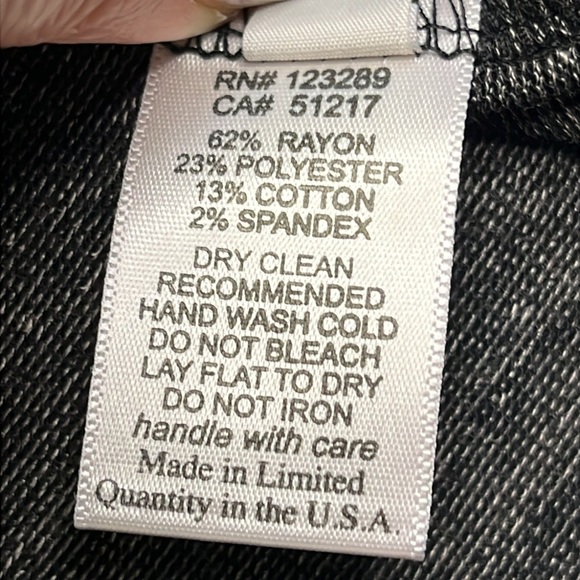 Michael Lauren Charcoal long sleeve super soft Top limited edition size small - Picture 6 of 13